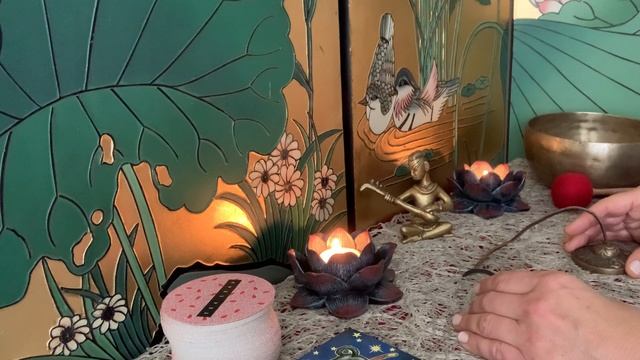 15 минут релаксации-Сад и Розовая купальня. Чтение карт Оракула Чайного Листа и чаепитие.