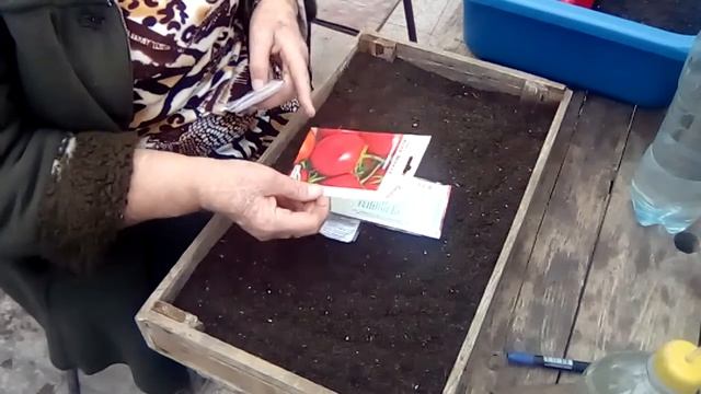 Посев  томатов.Очень хорошие сорта уже проверенные .Обман в пакетах с семенами