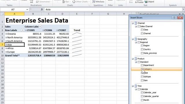 Microsoft Excel 2010 (64-bit) Connectivity to Oracle OLAP смотреть онлайн