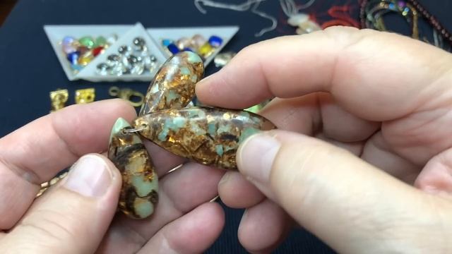 Замки, кулоны, барочный жемчуг, бусины. Посылки с AliExpress. 18.07.2021. смотреть онлайн