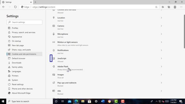 How To Enable Or Disable JavaScript In Microsoft Edge смотреть онлайн