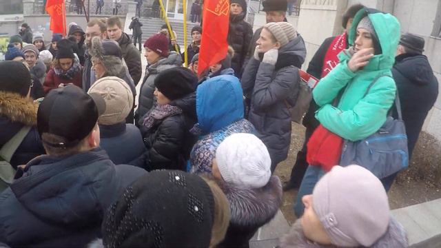 Пикет ЛКСМ "Нет ядерной свалке в Приморье!"14 января 2019 г смотреть онлайн