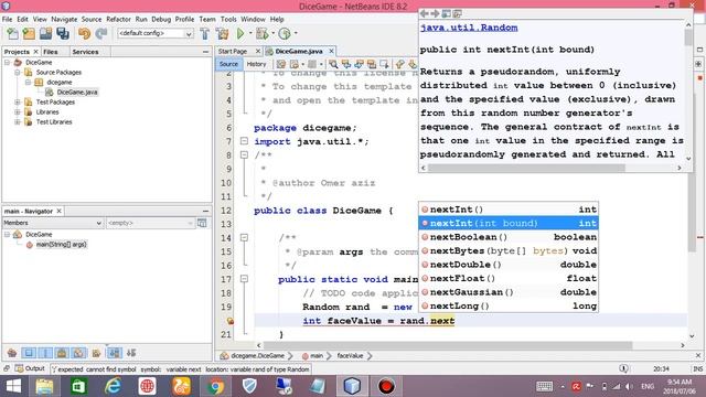 Make a Java Game - Rolling the dice - Learn Java Programming part 6 - Urdu Hindi смотреть онлайн