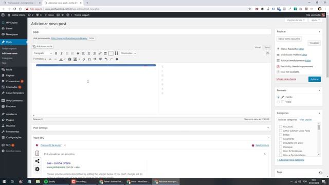 Como inserir anúncios banners no Wordpress Tema Newspaper9 смотреть онлайн