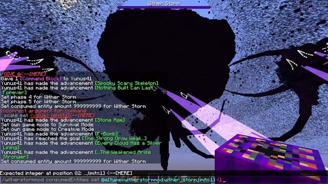 Minecraft Wither Storm but I'm Giant смотреть онлайн