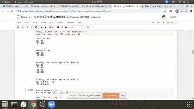 NUMPY PYTHON TUTORIAL смотреть онлайн