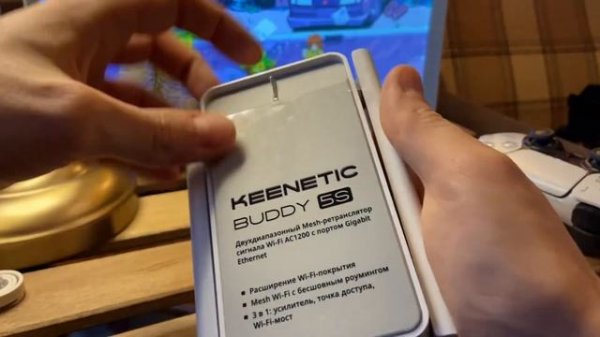 Распаковка Keenetic Buddy 5S