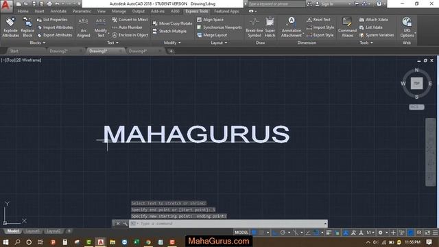 How to Insert All Type of Text in Autocad- Fit Text Autocad Tutorial смотреть онлайн
