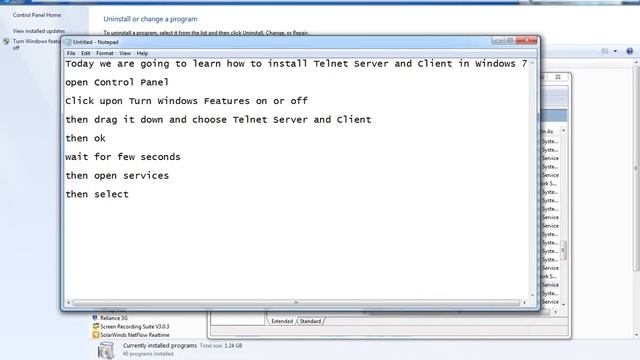 Windows How to install Telnet Server and Client in Windows 7 in Hindi and English смотреть онлайн
