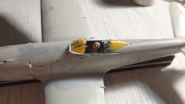 Сборка Nakajima Ki-84 Hayate | Tamiya 1/48 | Mr.Motochkin смотреть онлайн