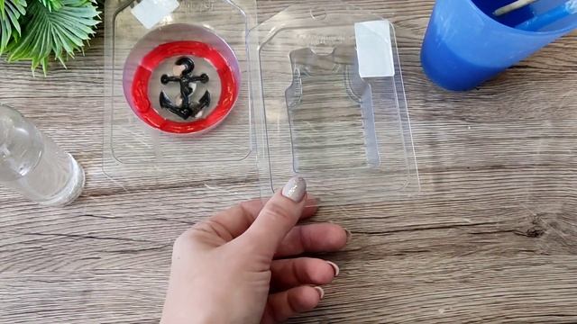 Мужской морской набор к 23 февраля из мыла. Якорь и тельняшка-майка. мыловарение. смотреть онлайн