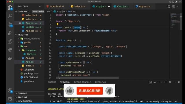 Learn React JS in 2 Hours | Everything you need to know | React Tutorial for Beginner | Crash cours смотреть онлайн