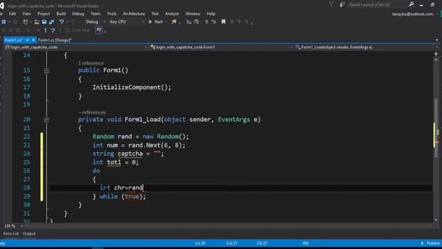 C# How to developed Captcha Code Validation in C# смотреть онлайн