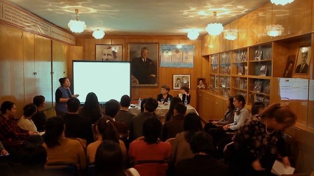 Лекция 1: Б.К.Оразымбетовой в кинозале Д.А.Кунаева смотреть онлайн