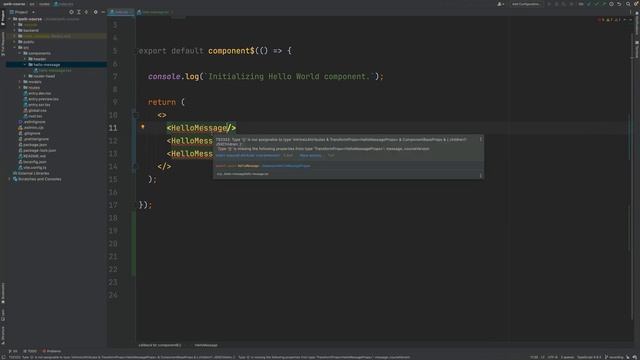 ⚡ Qwik Component Input Properties смотреть онлайн