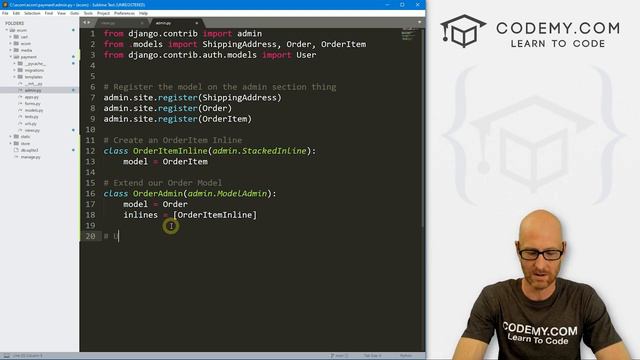 37. Order Item Inlines - Django Wednesdays ECommerce 37 смотреть онлайн