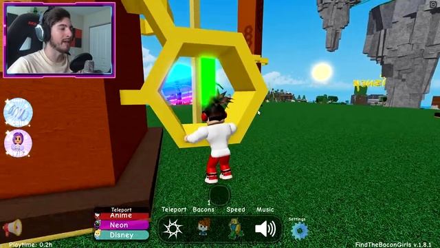 How to get ALL 15 DISNEY CHARACTERS in FIND THE BACON GIRLS - Roblox смотреть онлайн