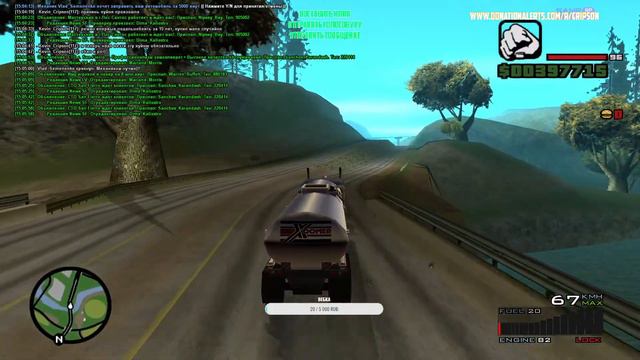 GTA SAMP - Samp-Rp Legacy спустя 15 лет. Дальнобою впервые и нагибаю #gta #samp #roleplay #cripson смотреть онлайн