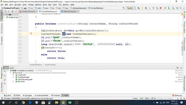 30-Database (Part 2: Insert Data) смотреть онлайн
