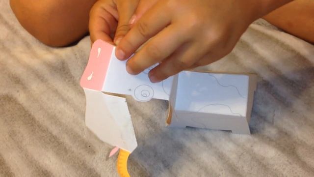 Корова из бумаги своими руками смотреть онлайн