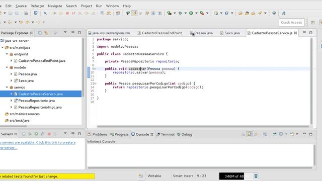 Aula 5 - Expondo serviço Web com JAX-WS смотреть онлайн