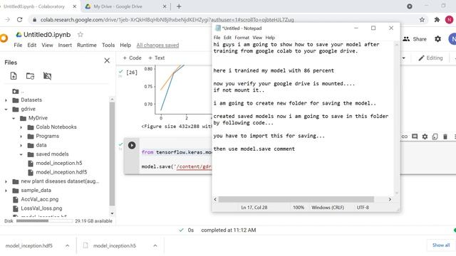 How to save model after training in machine learning||Deep learning(.h5file) смотреть онлайн