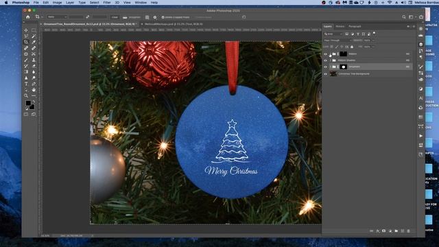 Photoshop Tutorial - Ornament Mockup смотреть онлайн