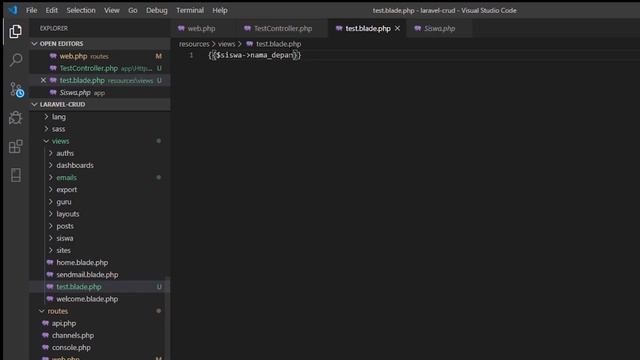 Laravel CRUD - Mengatasi error yang paling sering ditemui (Part 35) смотреть онлайн