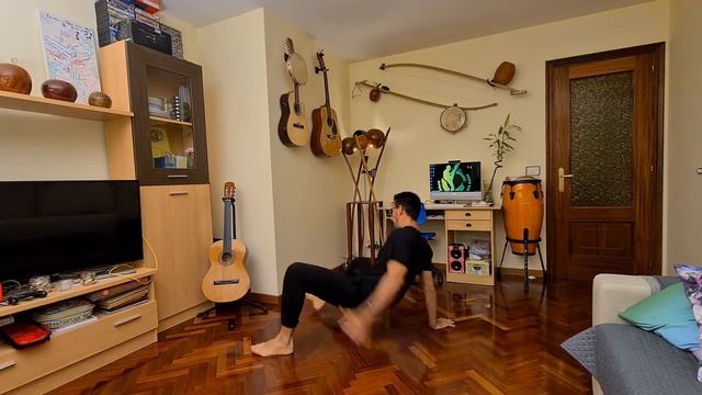 CAPOEIRA en casa RUTINA FIT en la cuarentena смотреть онлайн