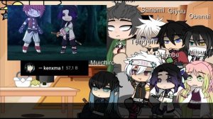 Hashiras react to "Akaza doesnt kill woman" | short like shinobu ?| like and sub please | ✨?