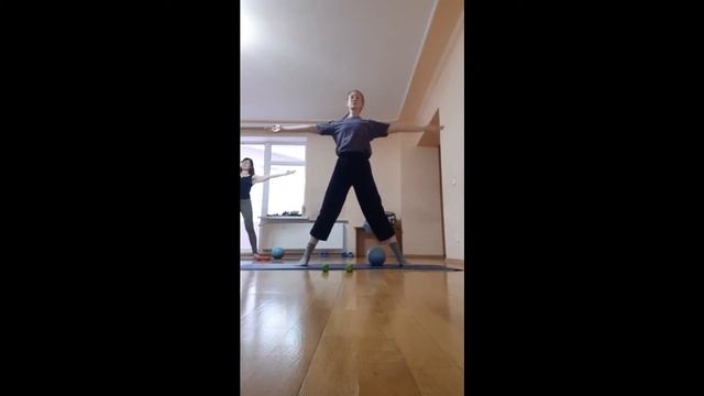 Пилатес. Растяжка. Суставная гимнастика. смотреть онлайн