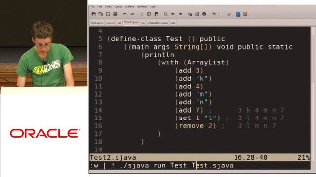 Lightning Talk: sjava Demo with Tom Bousso смотреть онлайн