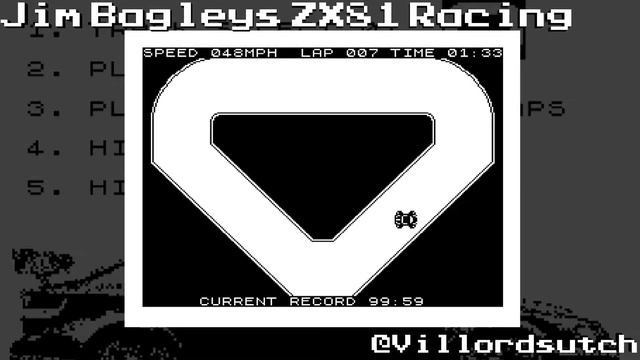 Jim Bagleys ZX81 Racing on the 16K ZX81 (Hi Res) смотреть онлайн