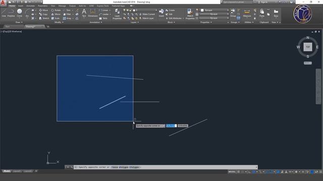 AutoCAD. 4-dars. Draw-line смотреть онлайн
