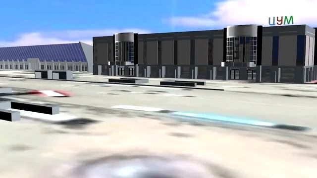 Город Караганда 3 Д модель смотреть онлайн