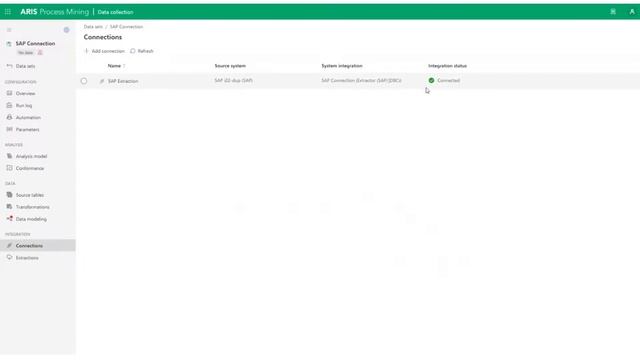 Data Extraction from SAP | ARIS Process Mining | Software AG смотреть онлайн