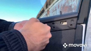Do-it-yourself BMW f10 front door card removal - снятие передней карты двери