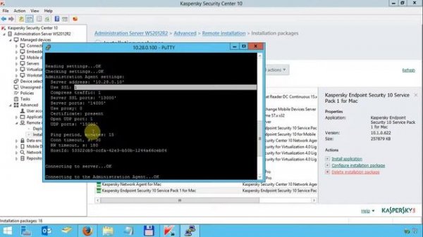 Install Kaspersky Endpoint Security for Mac OS X remotely from Kaspersky Security Center