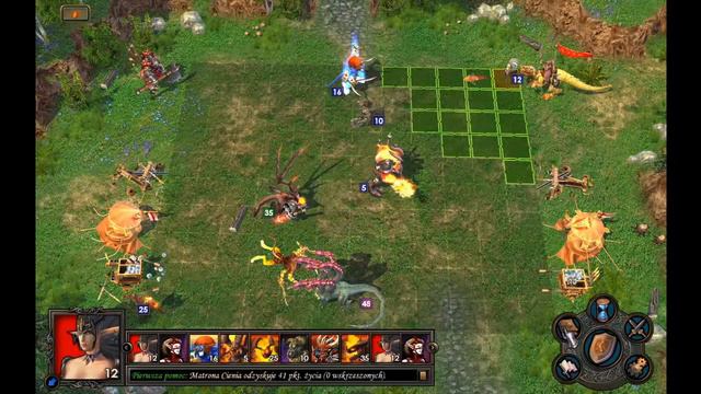 Heroes of Might and Magic V Dzikie Hordy - Epicka bitwa - Strategia vs Siła смотреть онлайн