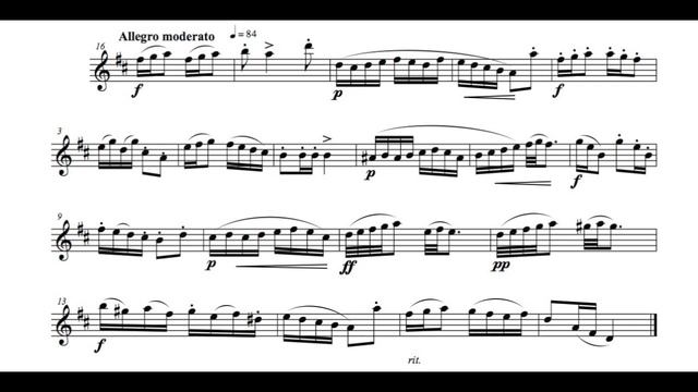 2015 GMEA Alto Saxophone Middle School Etude 2 смотреть онлайн