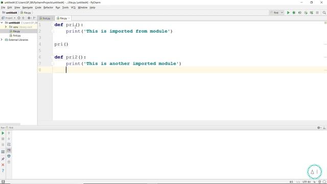 18.Python Modules | Python 3.6 | AITechEX смотреть онлайн