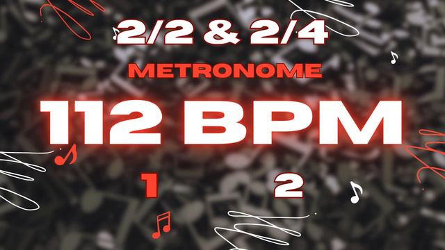 112 BPM - 2/2 & 2/4 Metronome смотреть онлайн