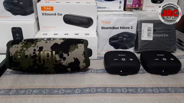 JBL Charge5 & 2 Tribit StormBox Micro2 (Sound Battle Trial) смотреть онлайн