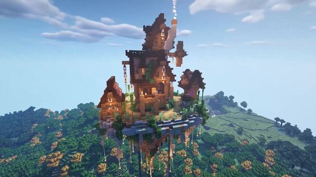 Minecraft Timelapse - The Ultimate Survival Sky Island Base!!! [World Download] смотреть онлайн