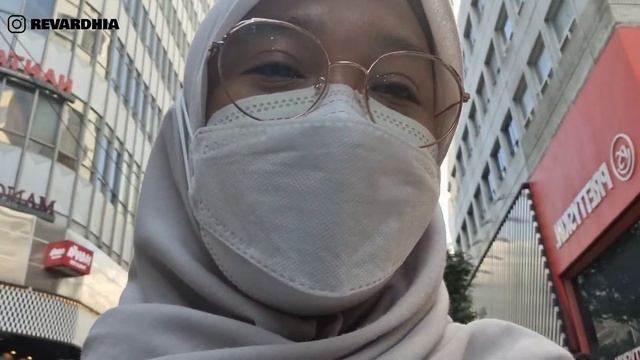 Mampir Ke Apple Store (Ipad Air 5 Purple) | Situasi Di Myeongdong ?| Vibes Autumn Di Korea ?