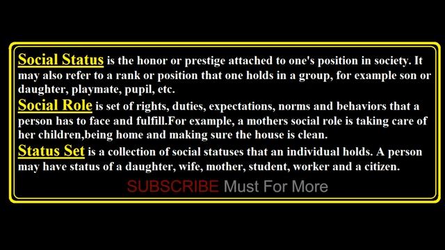 Social Status, Social Role & Status Set | Urdu / Hindi смотреть онлайн