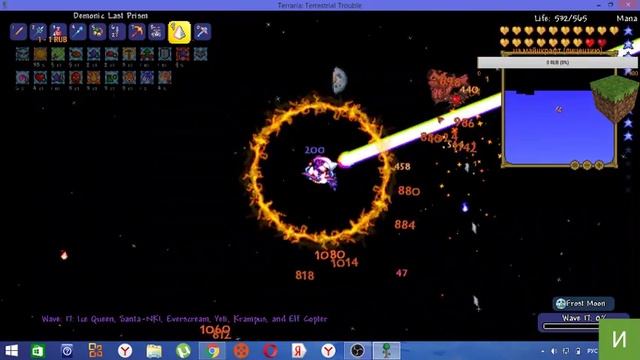 террария моролзная луна проверяуем тактику от gggame пробуем пройти на 20 волн смотреть онлайн