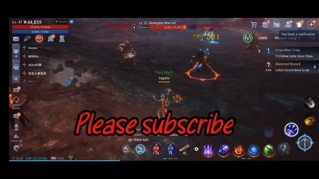 TUPZ TV MIR4 | DISTORTED RECORD | REQUEST MISSION BICHEON CASTLE (COLLECT ORACLE BONE SCRIPT) смотреть онлайн