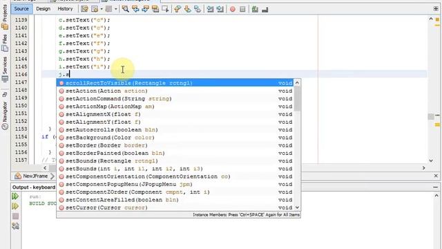 JAVA KEYBOARD PART 3 IN NETBEAN GUI BASED смотреть онлайн