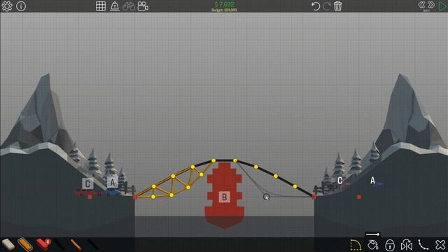 Poly Bridge 1-8 Overpass (HIGH RANK SOLUTION) смотреть онлайн